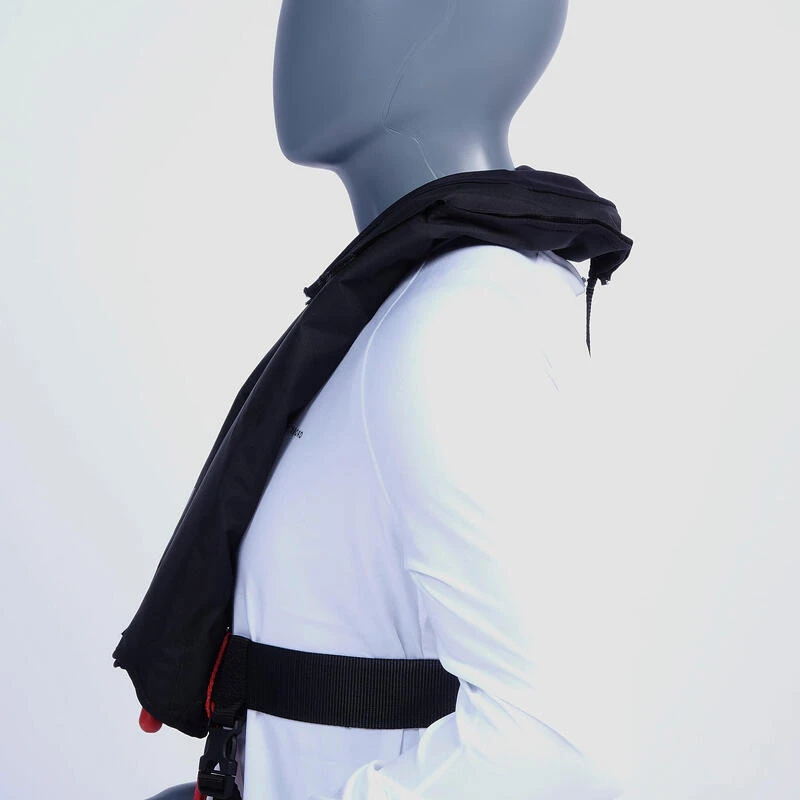 Tribord Gilet De Sauvetage Gonflable Adulte LJ 150N+ AIR Série Limitée Noir 2 Tribord Gilet De Sauvetage Gonflable Adulte LJ 150N+ AIR Série Limitée Noir – Image 2